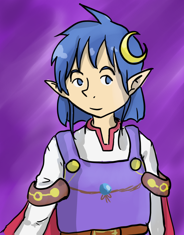 Fanart of Rena Lanford from Star Ocean: Second Story