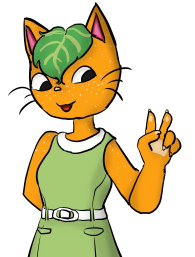 Fanart of Tangy from the Animal Crossing series